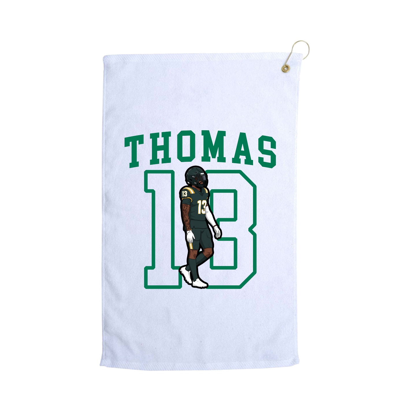 Golf Towel — Shirsey in White
