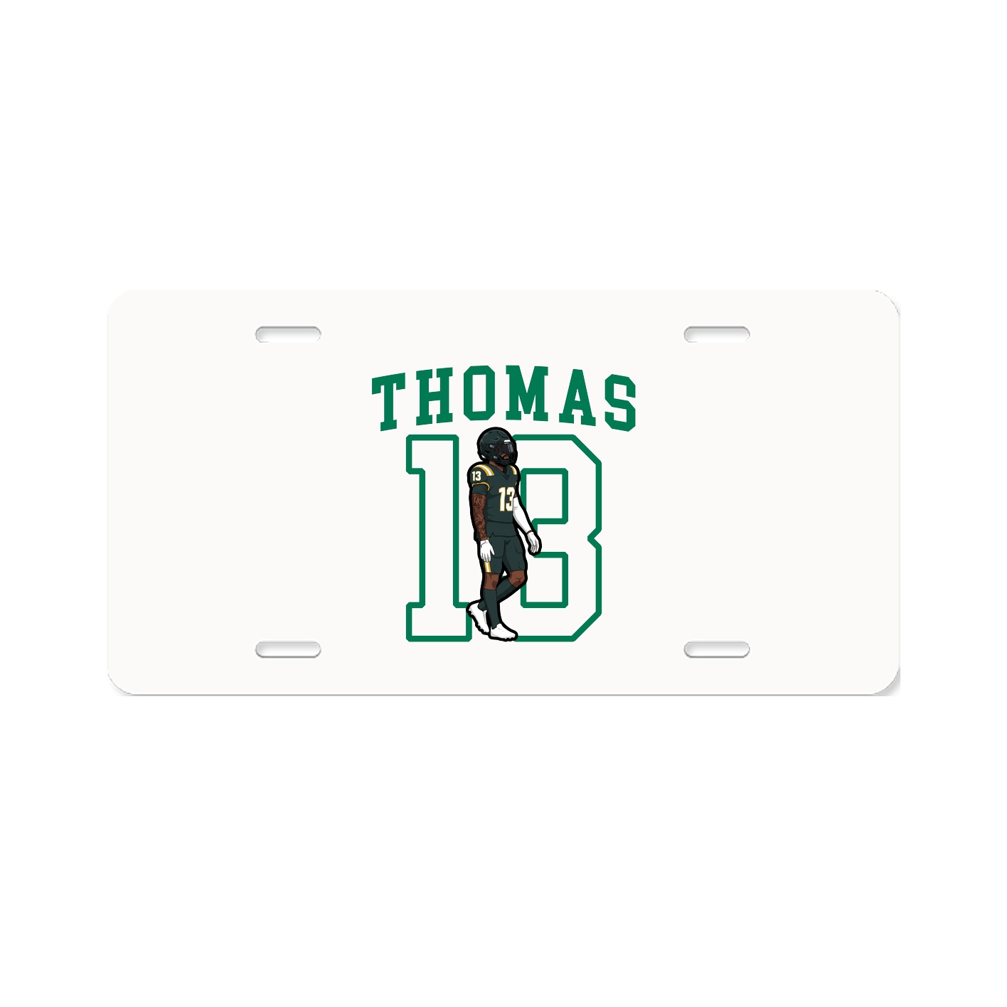 Aluminum License Plate