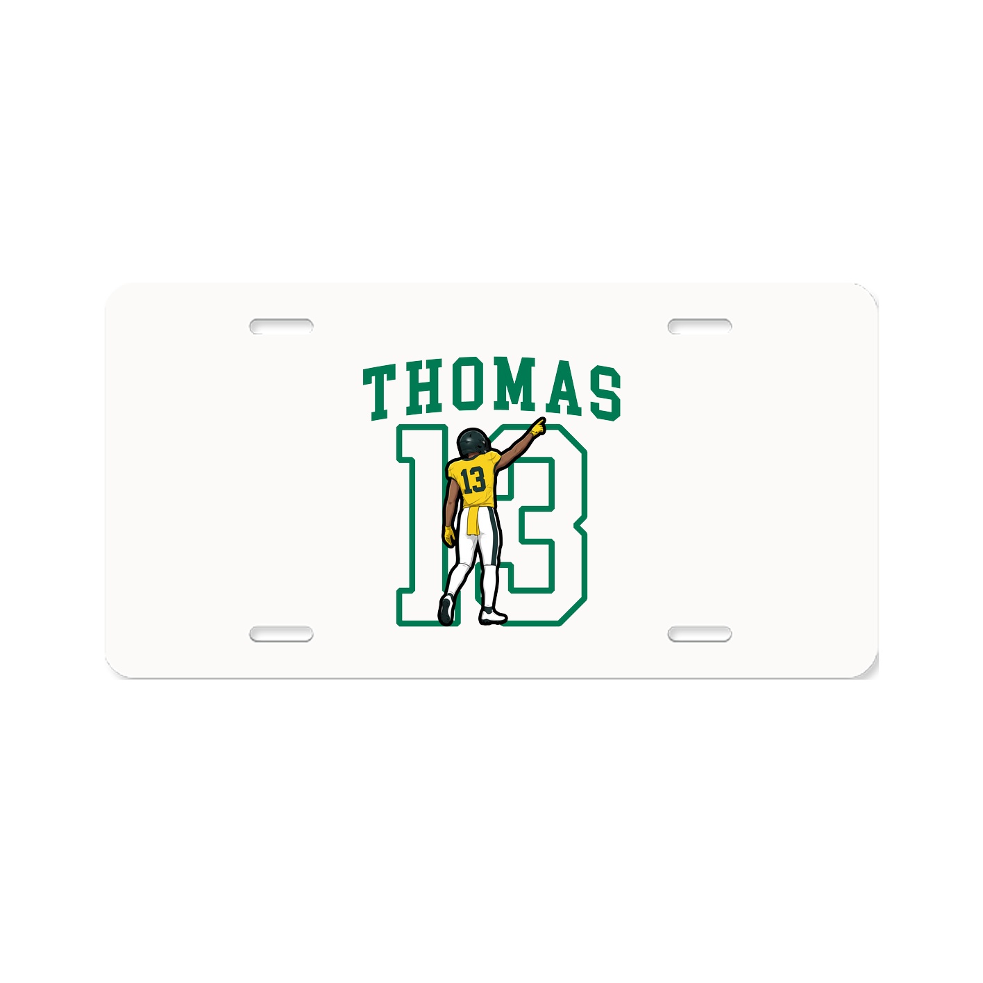 License Plate — Shirsey in Classic