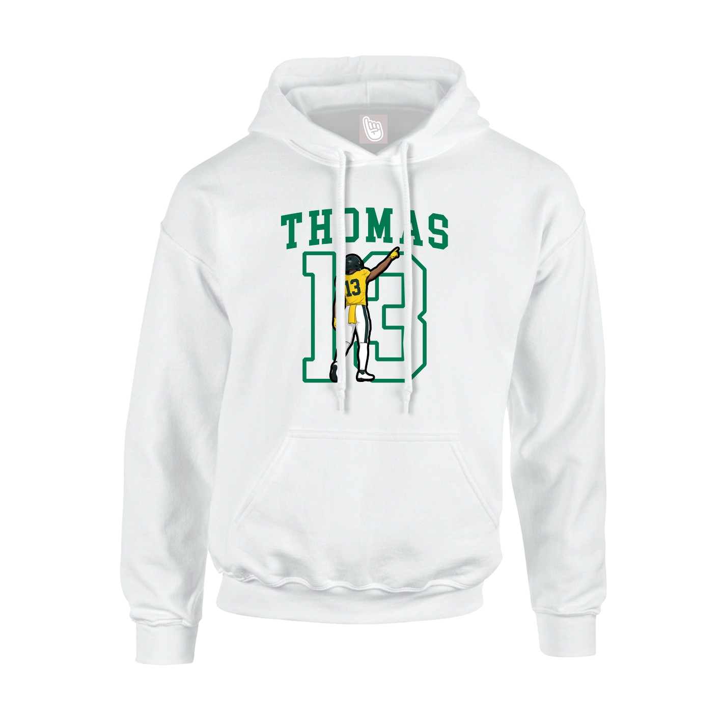 Youth Hoodie — Shirsey in White