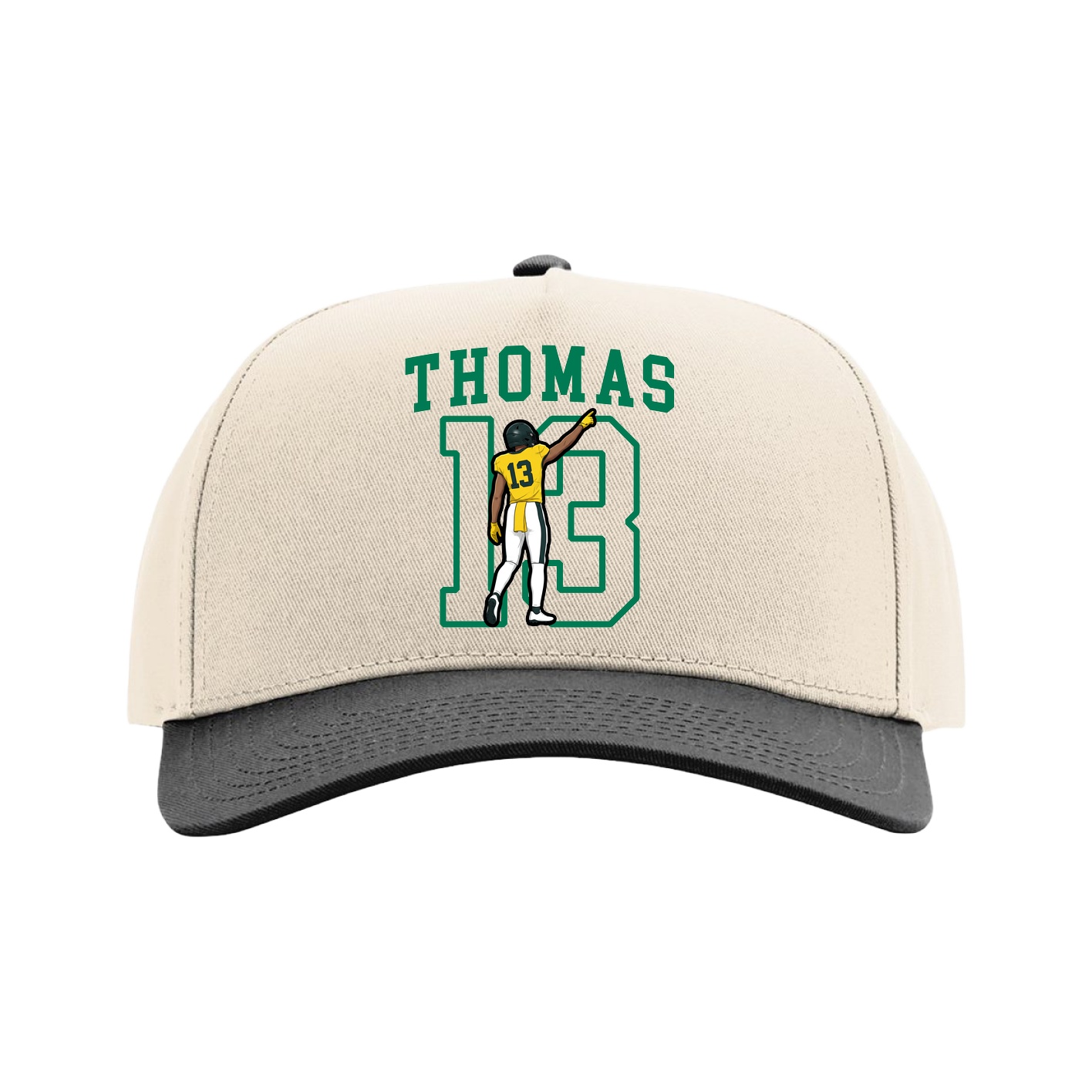 Full Fabric Five-Panel Champ Cap