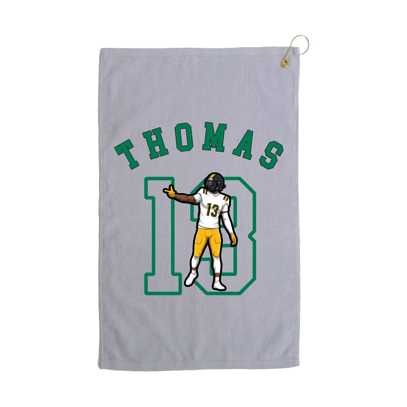 Golf Towel — Shirsey Arch in Grey