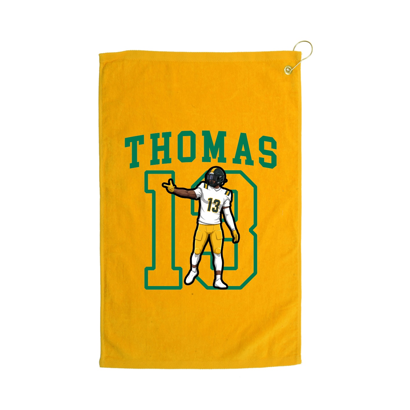 Golf Towel — Shirsey in Gold
