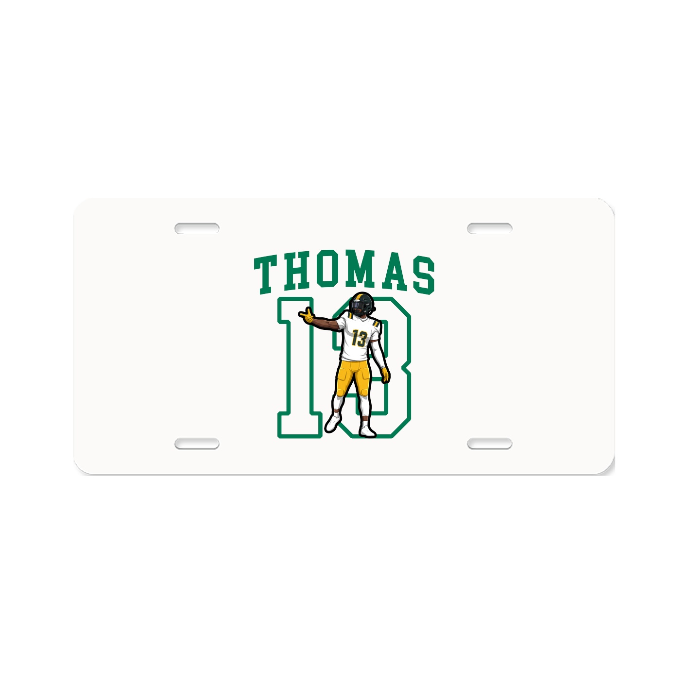 License Plate — Shirsey in Classic