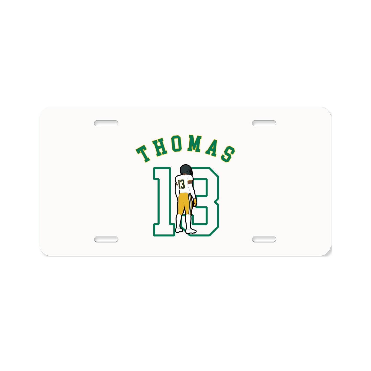 License Plate — Shirsey Arch in Classic