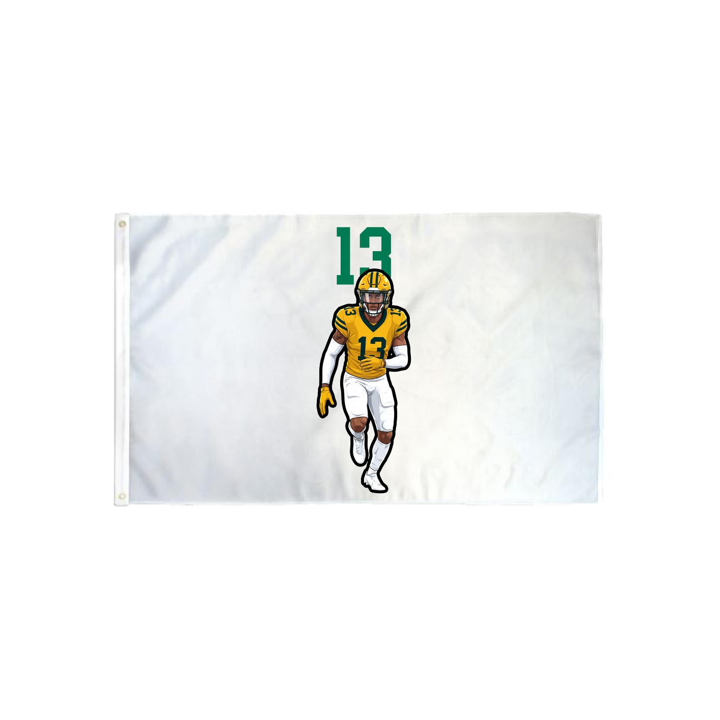 3x5 Flag — Number Top in Classic