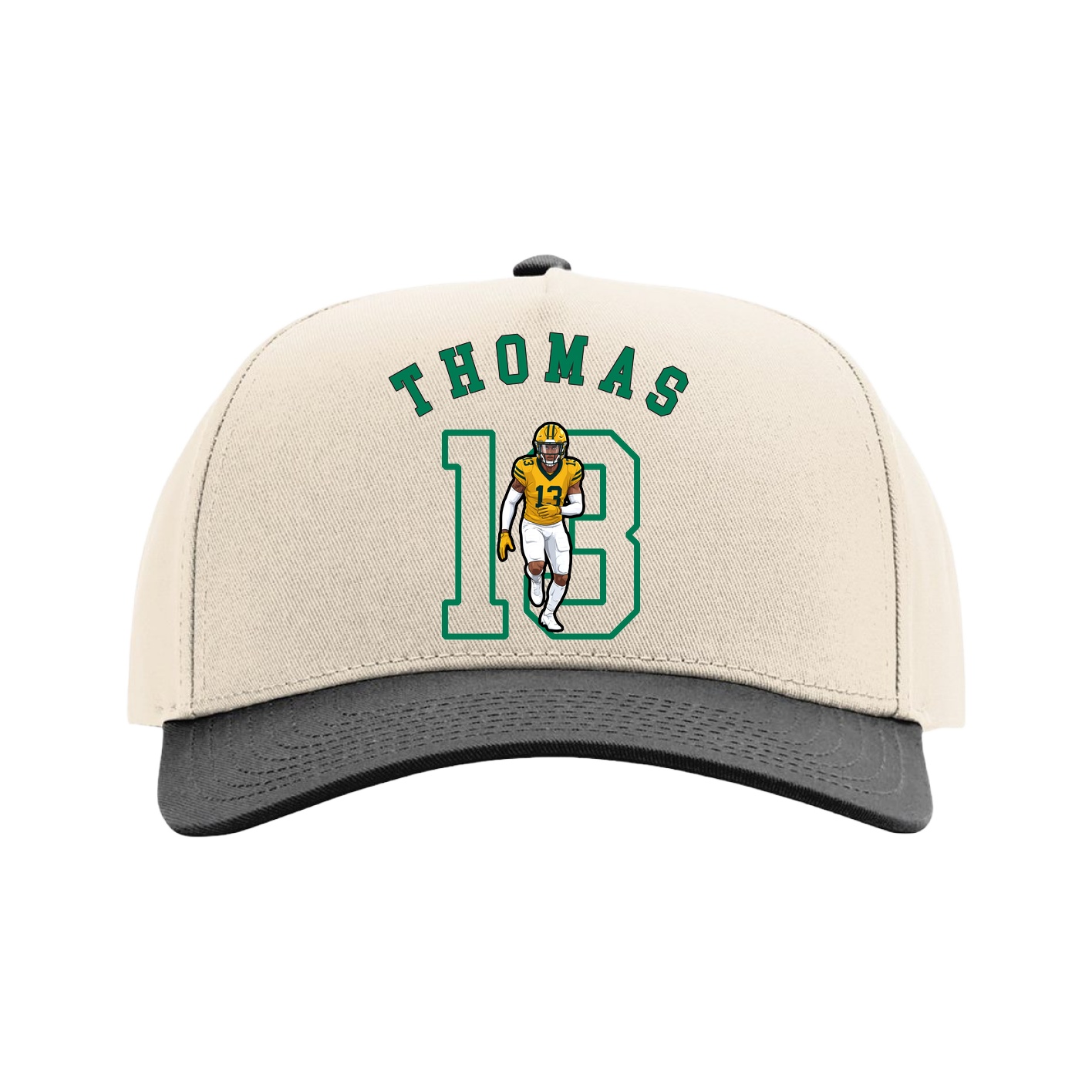 Full Fabric Five-Panel Champ Cap