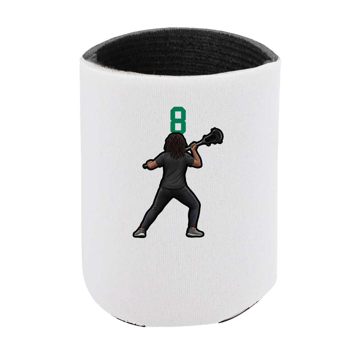 Can Holder — Number Top in White