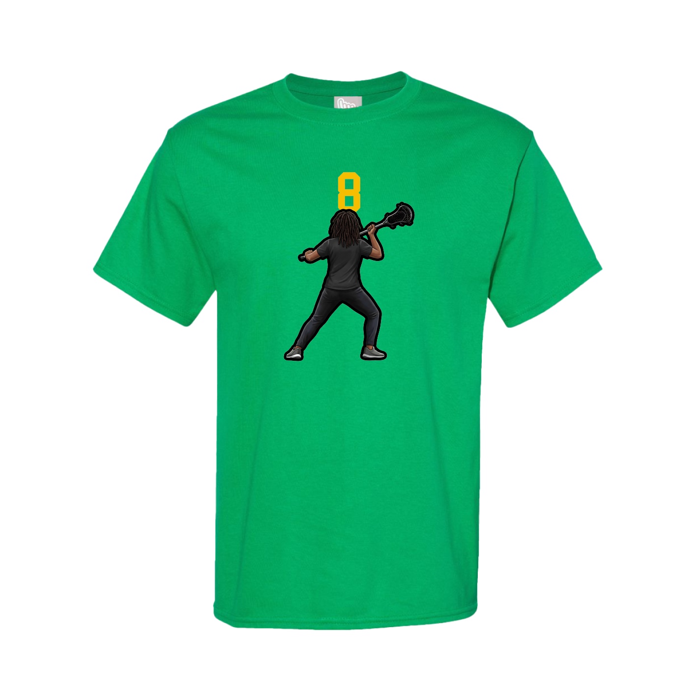 Tee — Number Top in Green