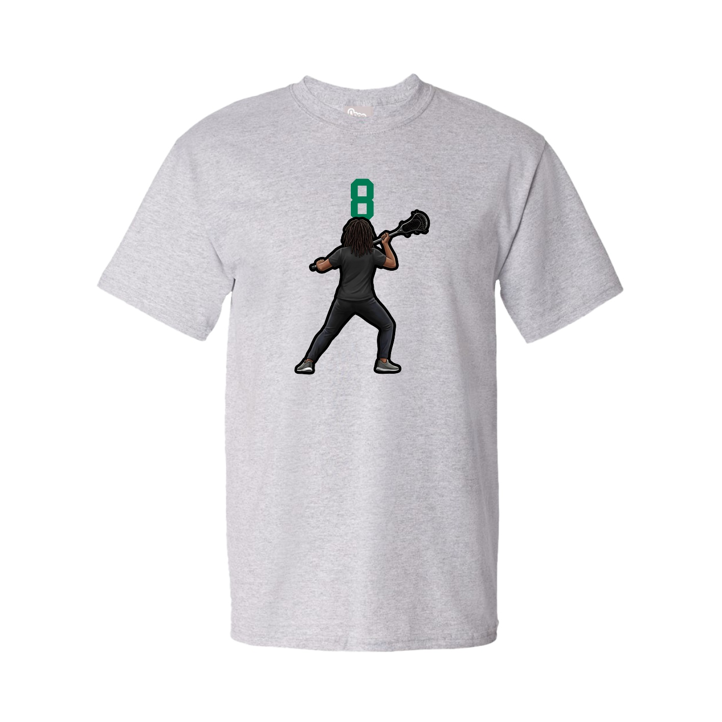 Tee — Number Top in Grey