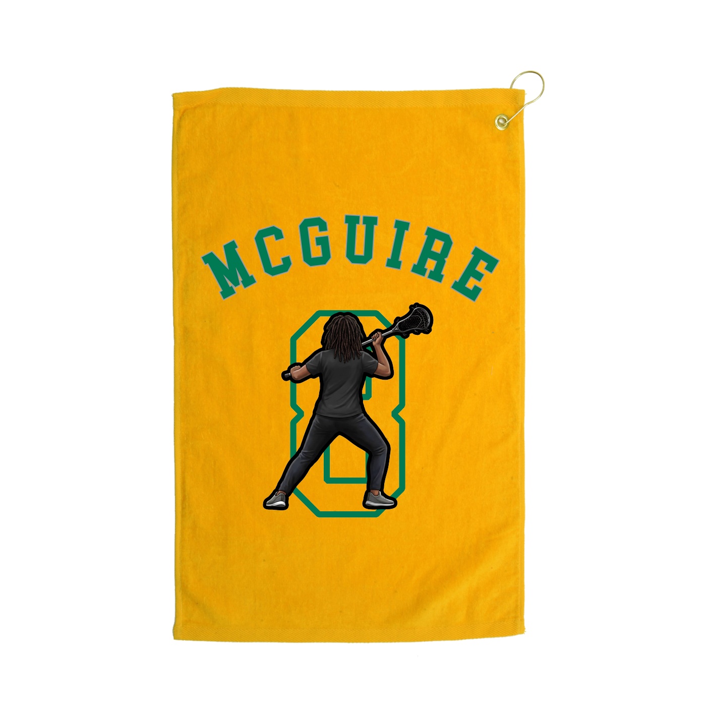 Golf Towel — Shirsey Arch in Gold