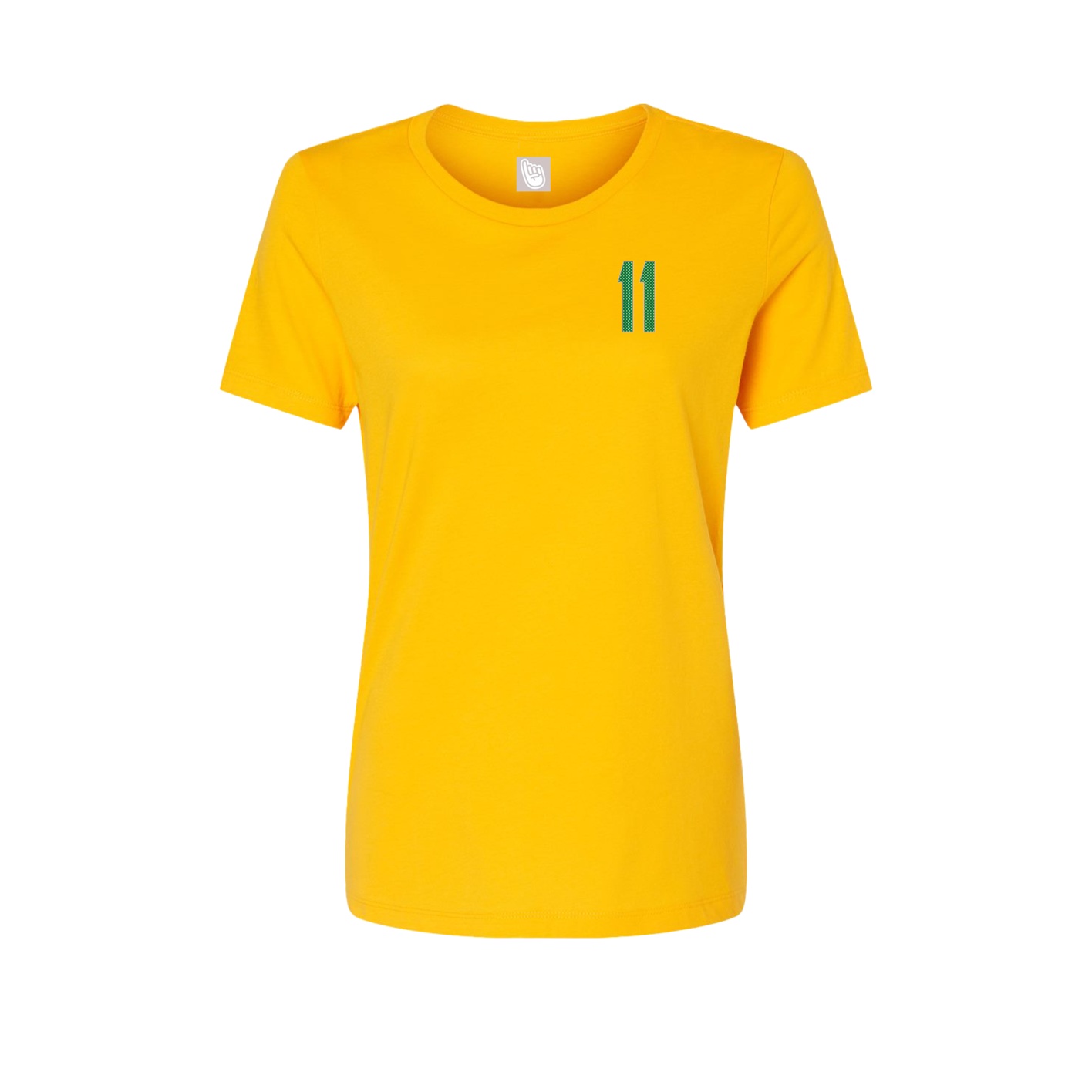 Womens Tee — Front Shirsy in Gold