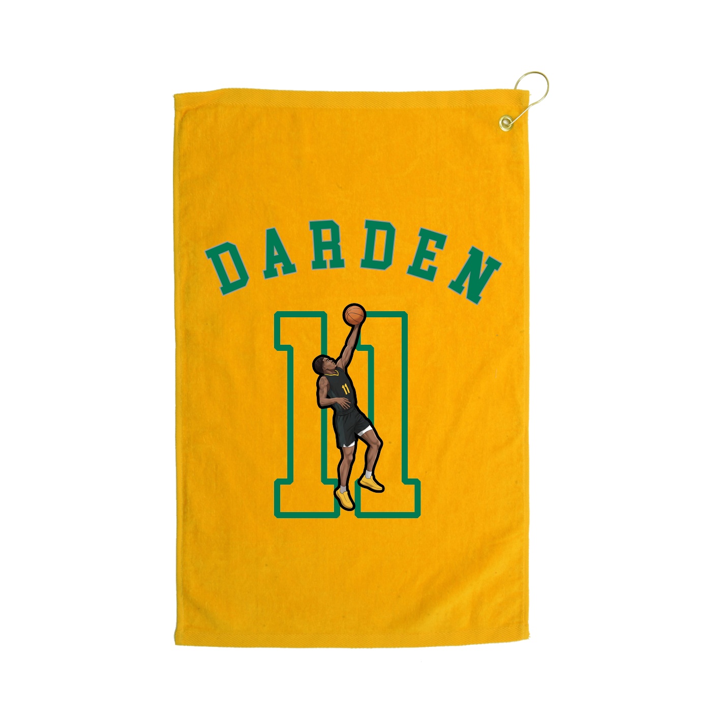 Golf Towel — Shirsey Arch in Gold