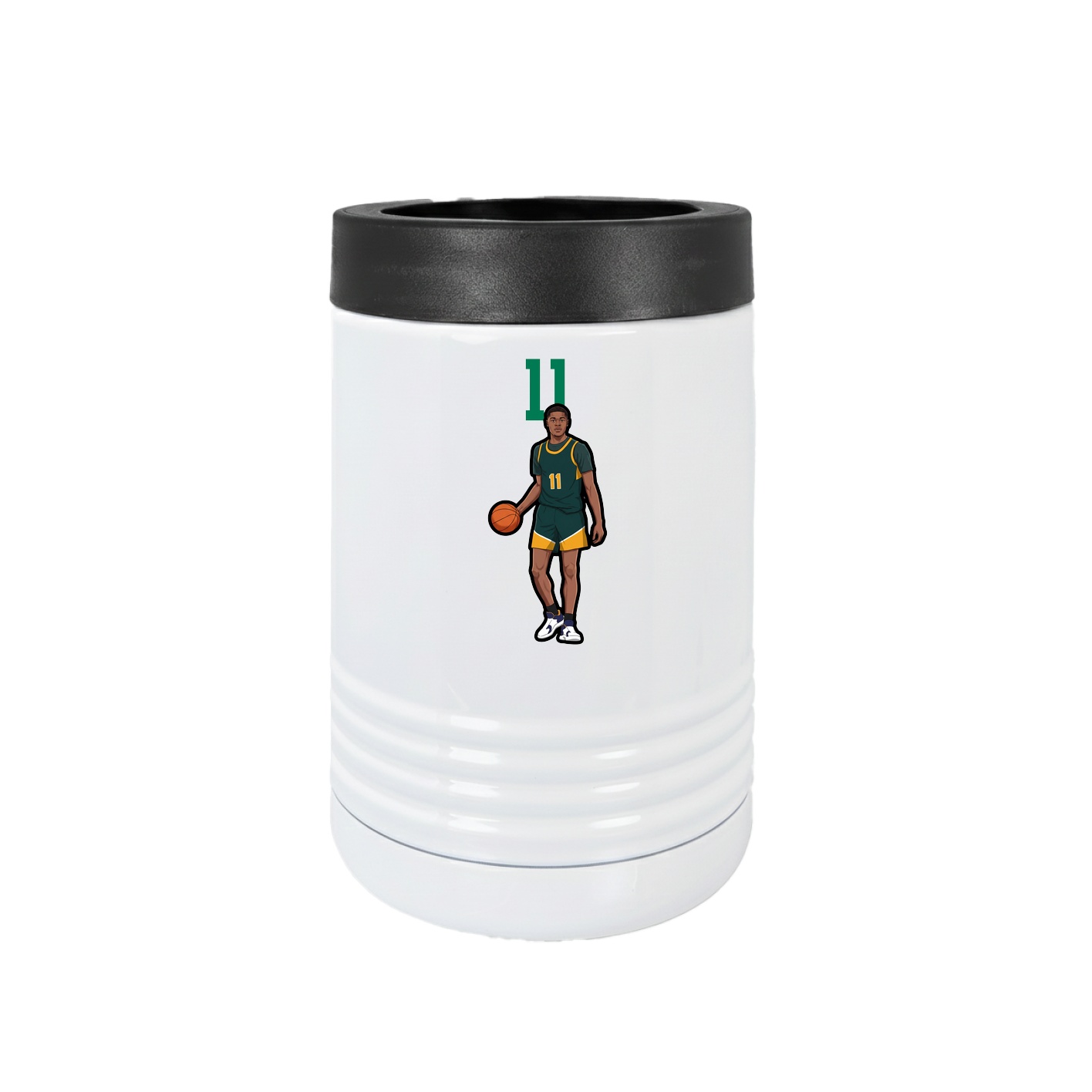 Beverage Holder — Number Top in White
