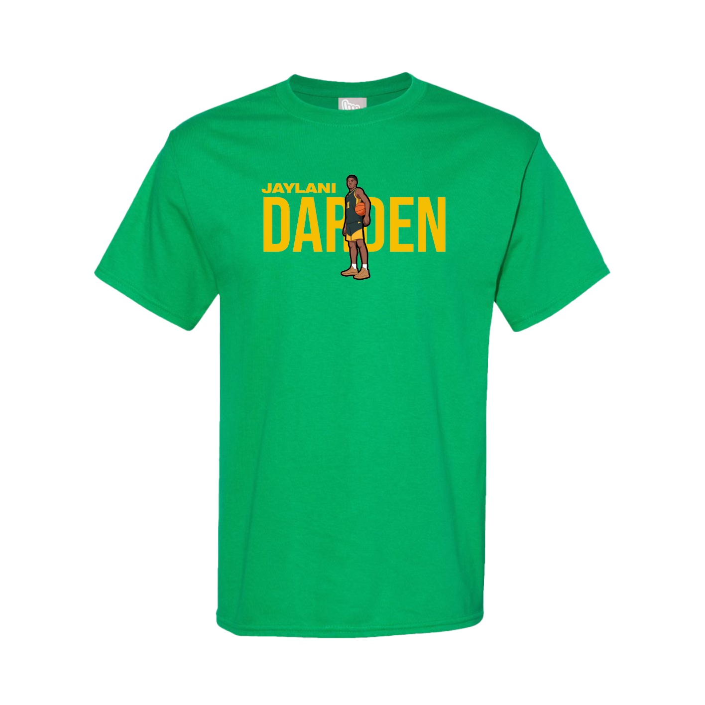 Youth Tee — Player Name in Green