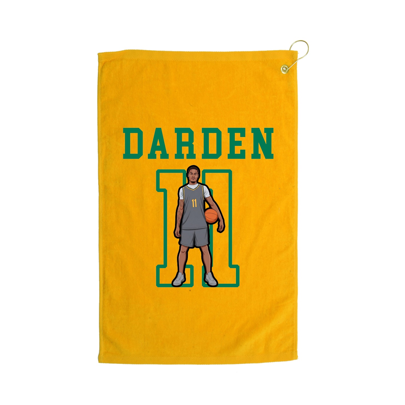 Golf Towel — Shirsey in Gold