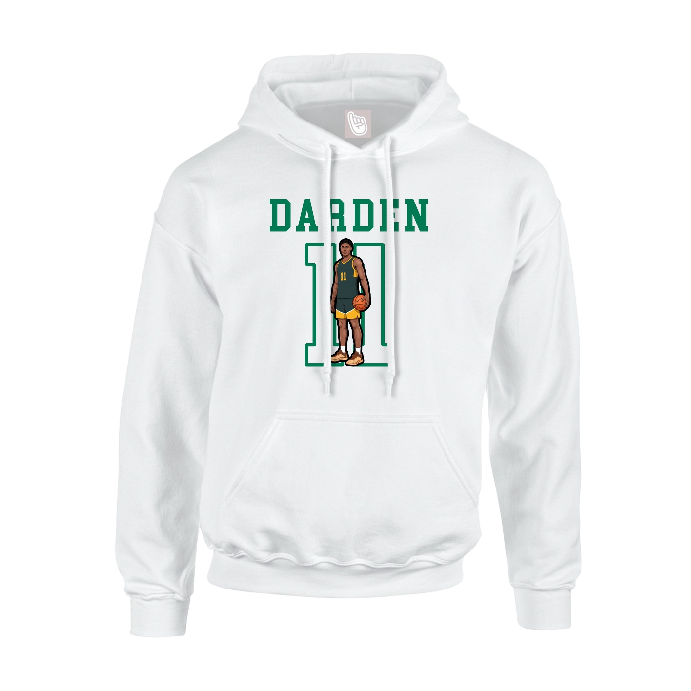 Youth Hoodie — Shirsey in White