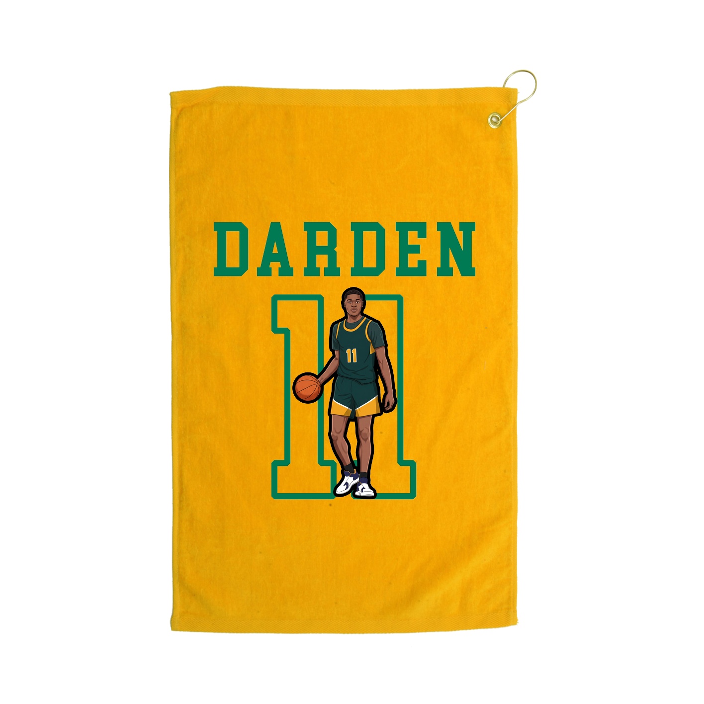 Golf Towel — Shirsey in Gold