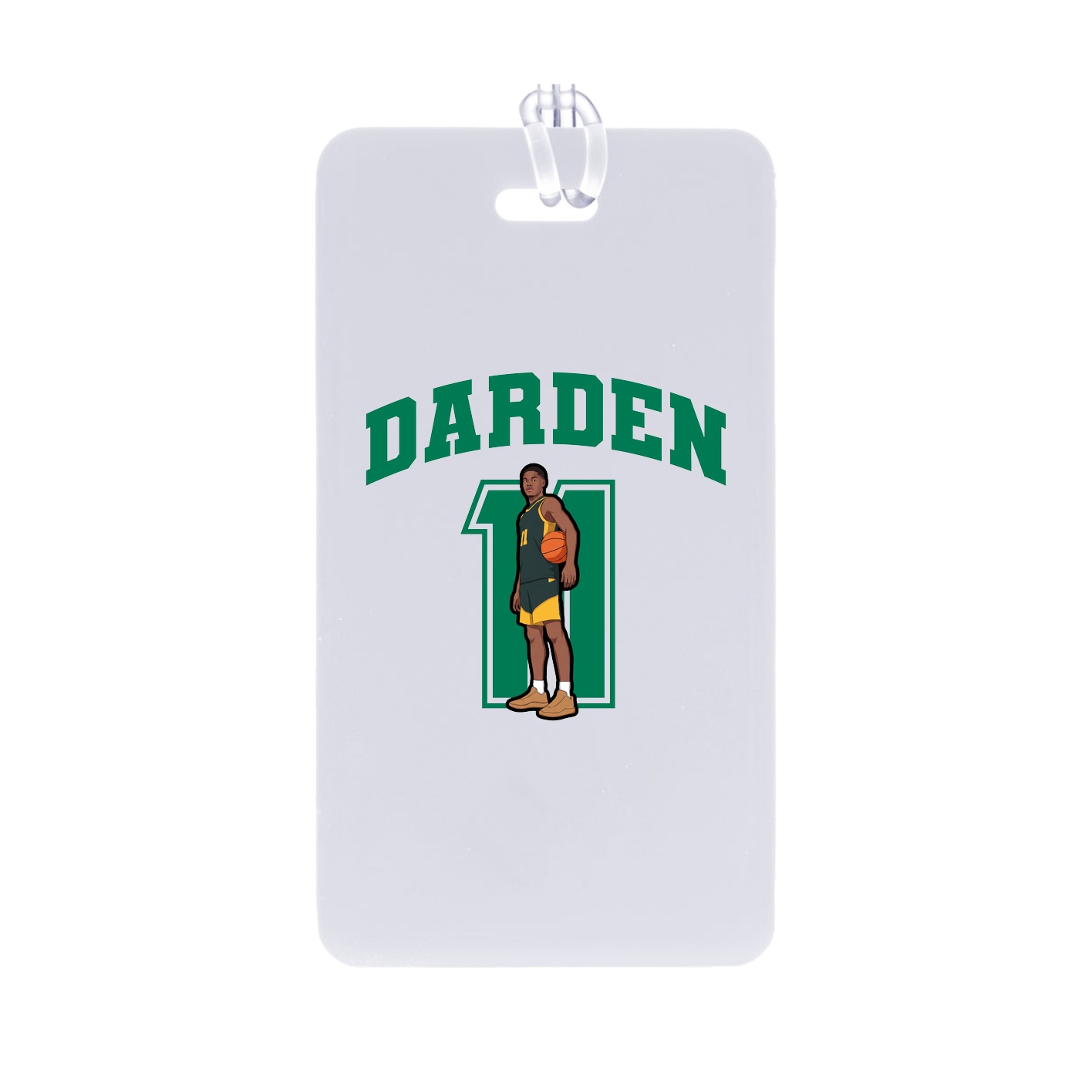 Bag Tag — Number in Classic