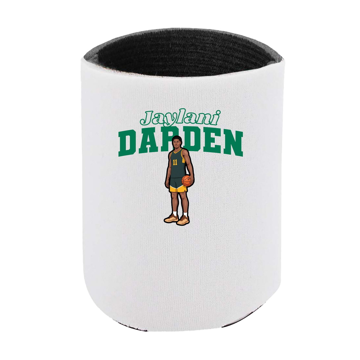 Can Holder — Name Arch in White