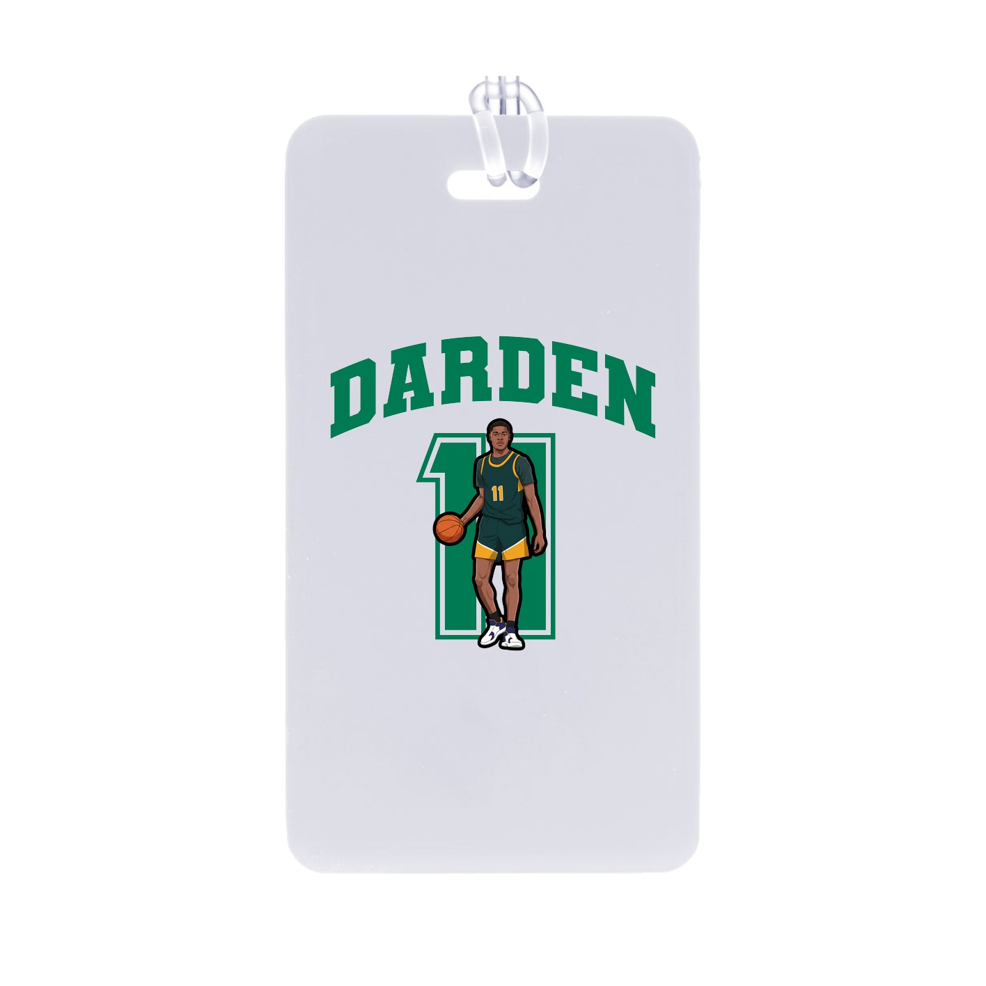 Bag Tag — Number in Classic
