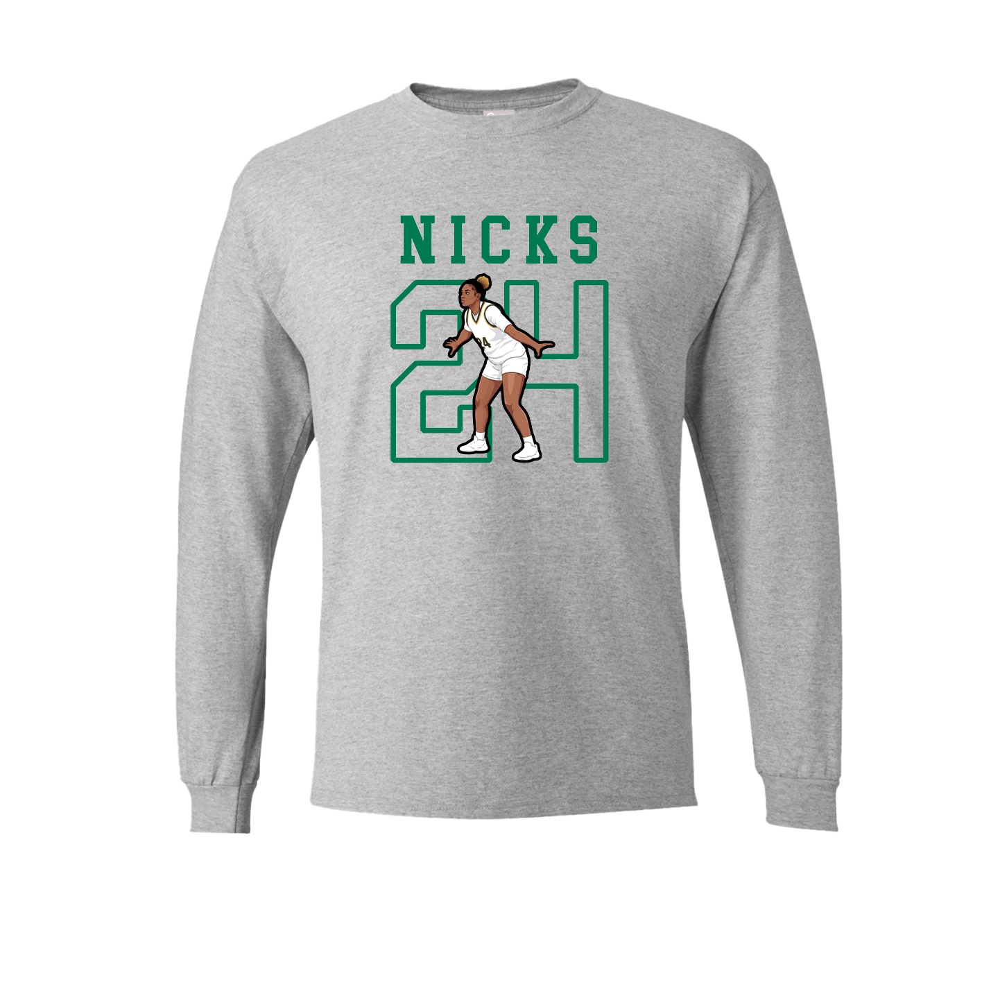 Long Sleeve Tee — Shirsey in Grey