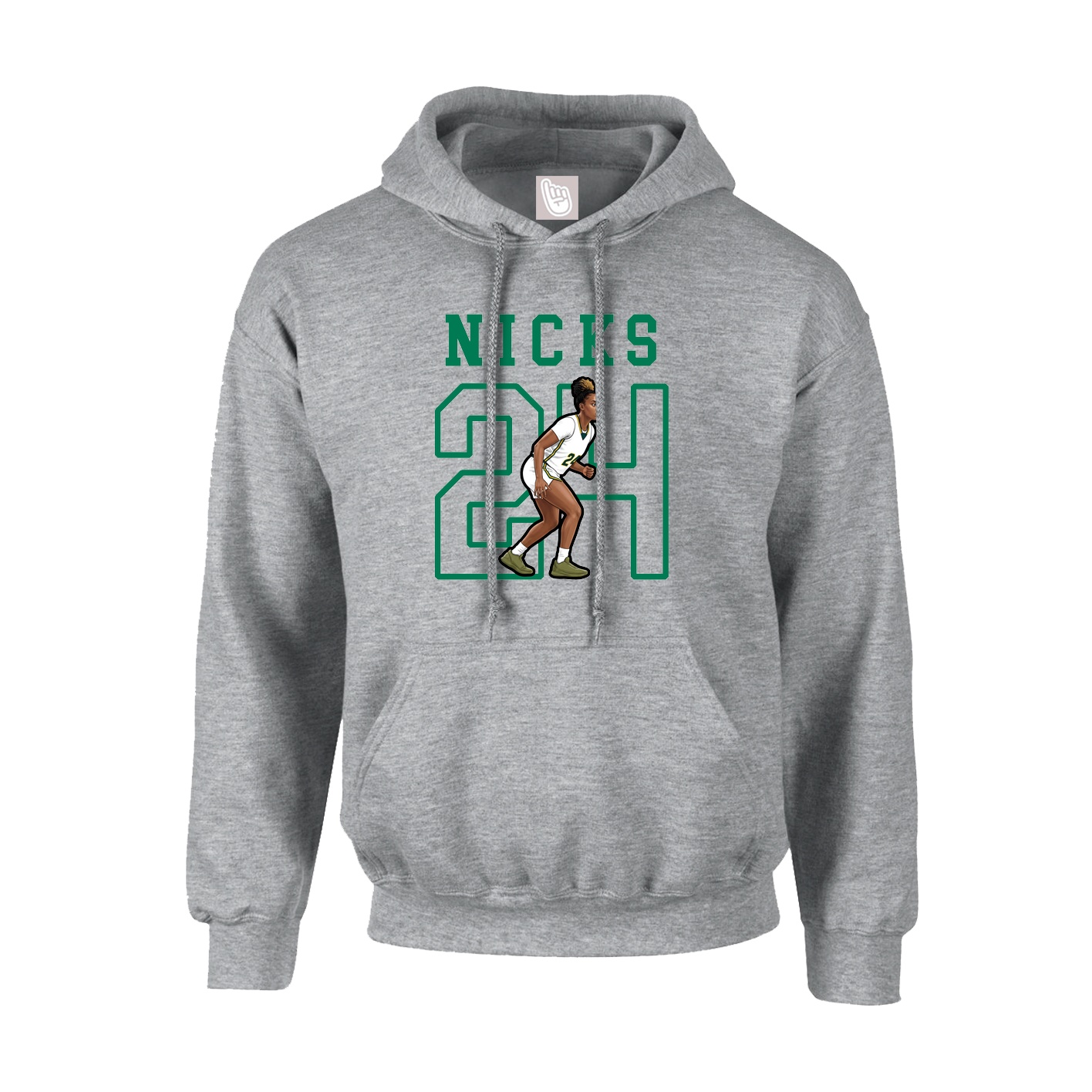 Hoodie — Shirsey in Grey
