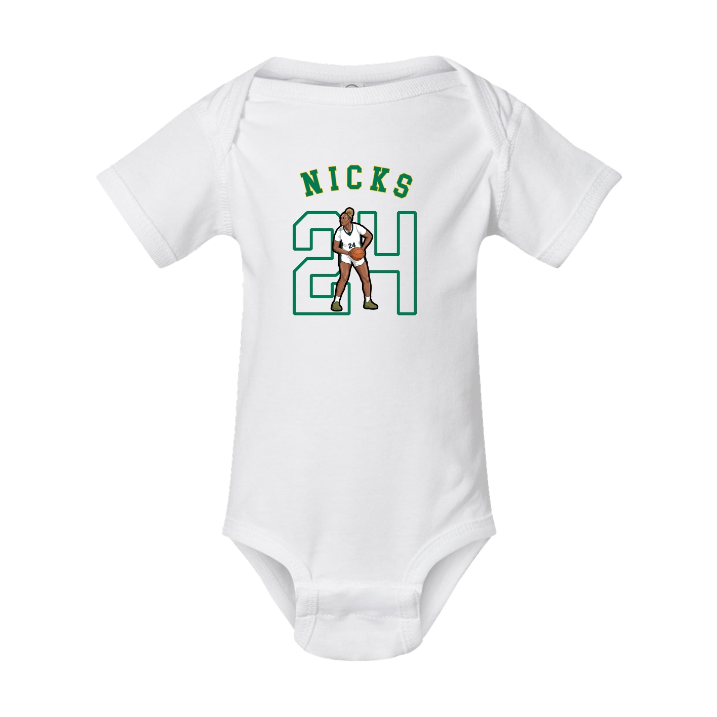 Baby Onesie — Shirsey Arch in White