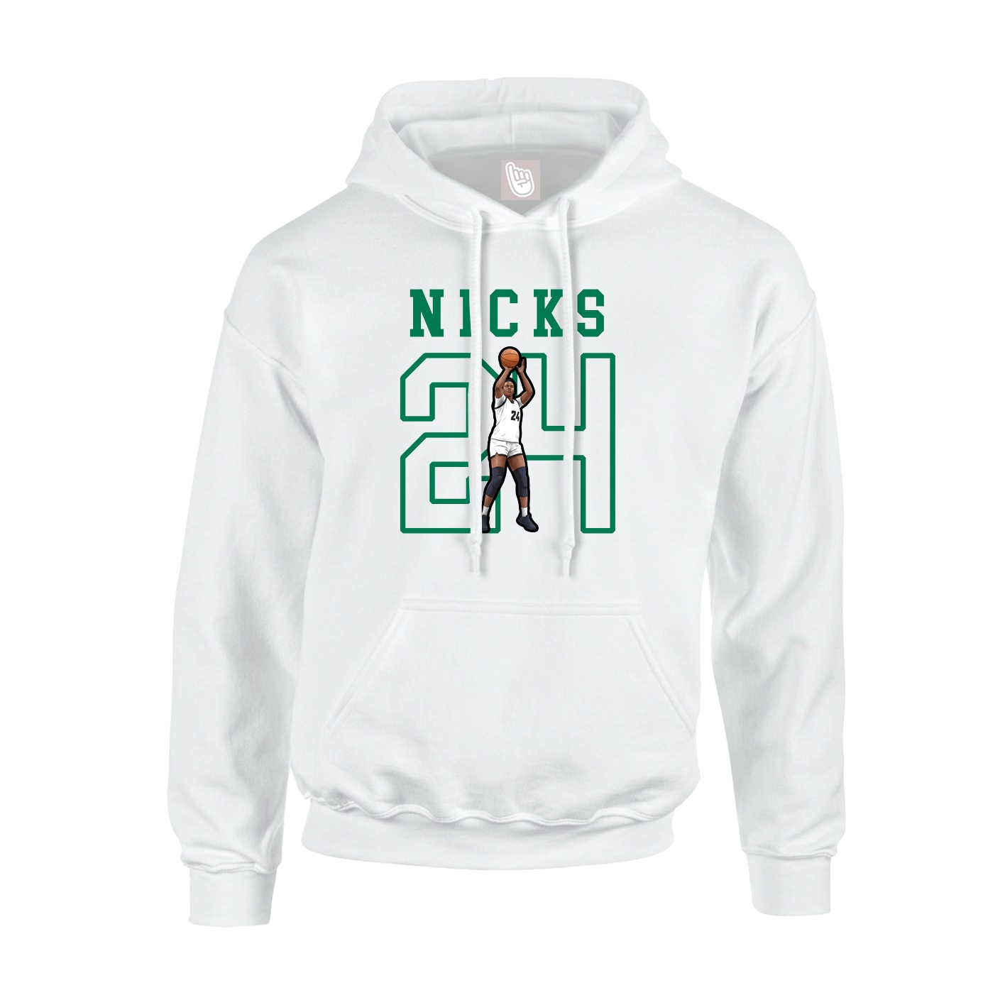 Youth Hoodie — Shirsey in White