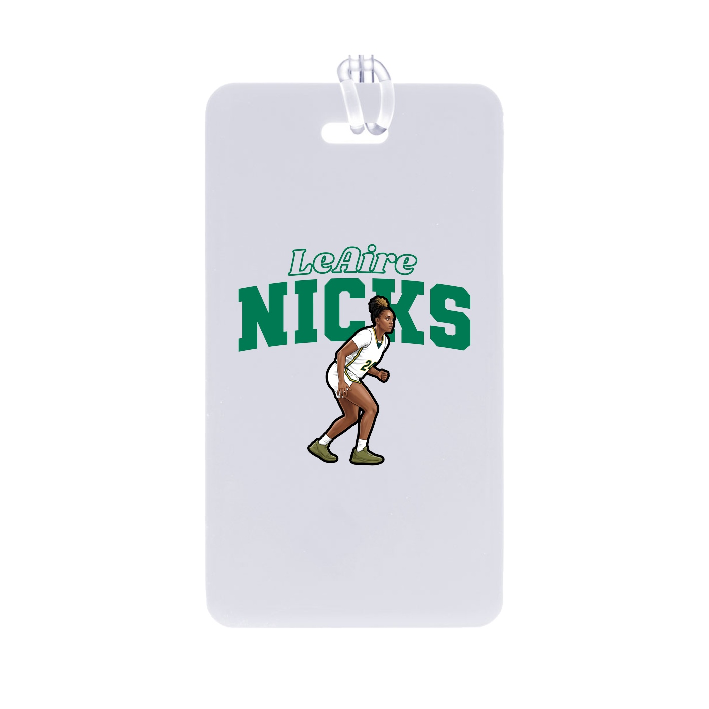 Bag Tag — Name Arch in Classic