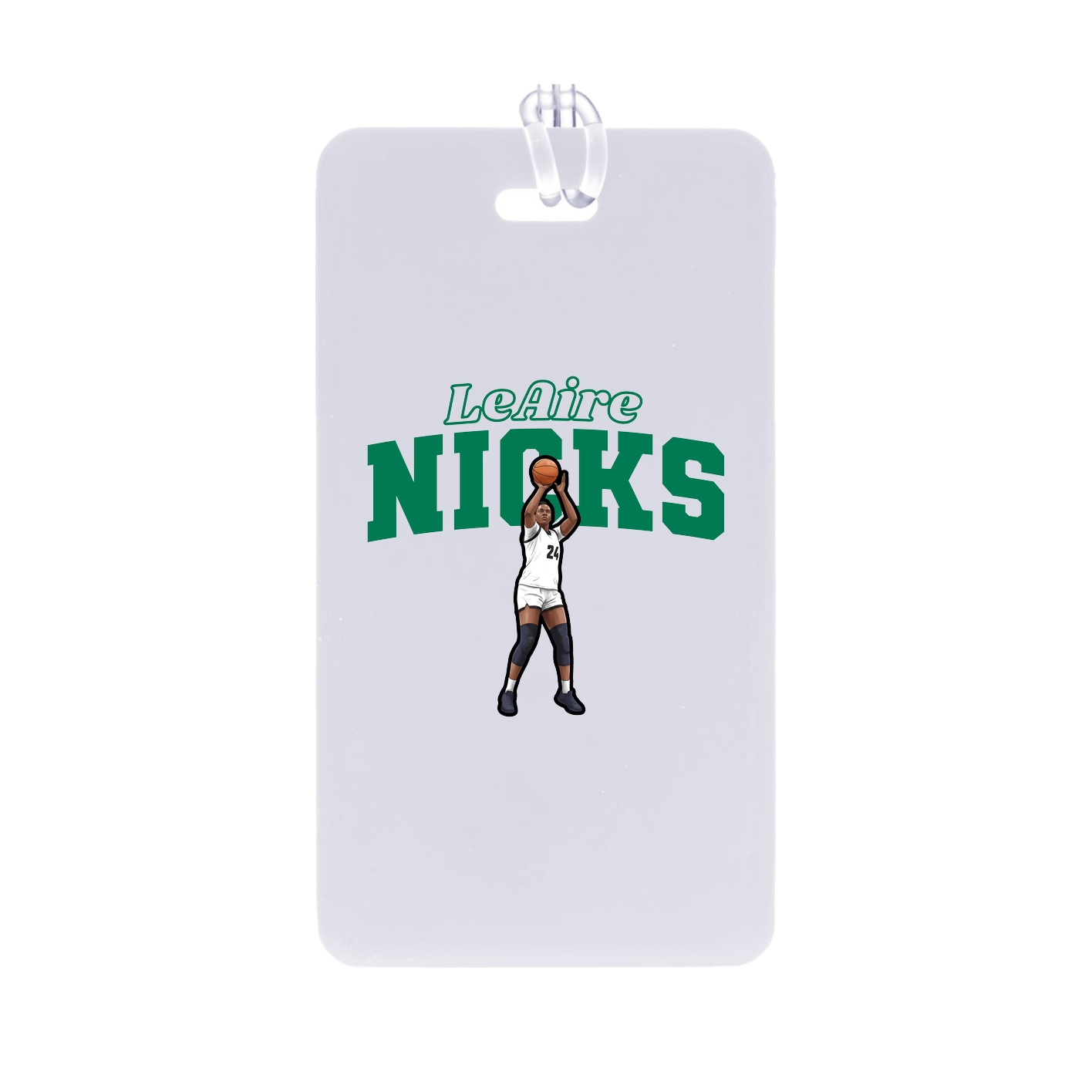 Bag Tag — Name Arch in Classic