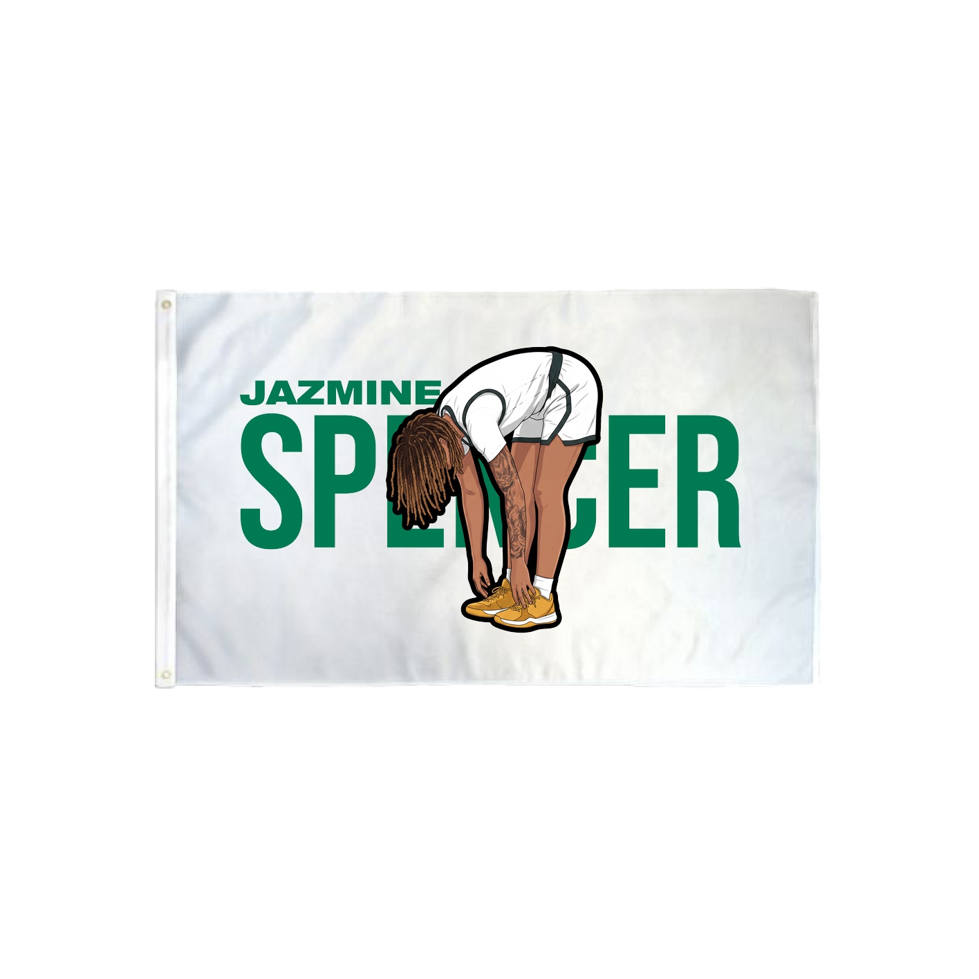 3x5 Flag — Player Name in Classic