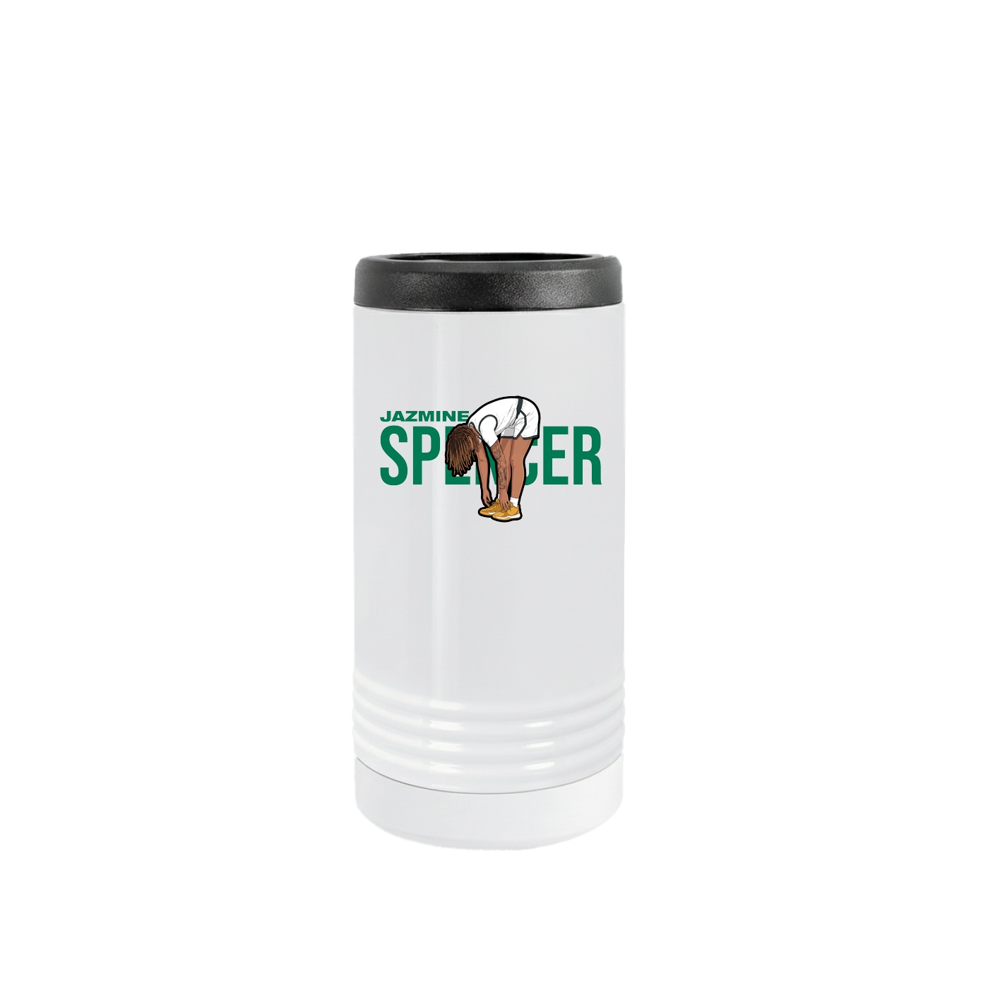 Slim Beverage Holder — Player Name in White