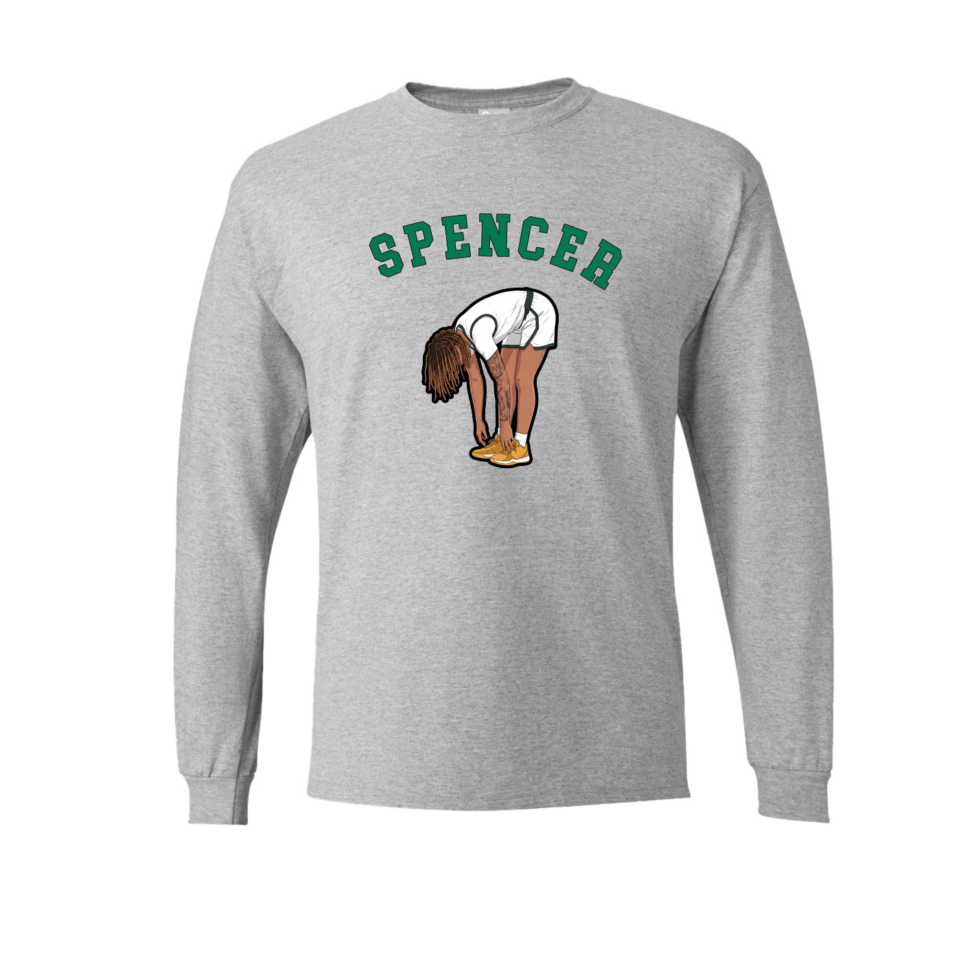 Long Sleeve Tee — Shirsey Arch in Grey