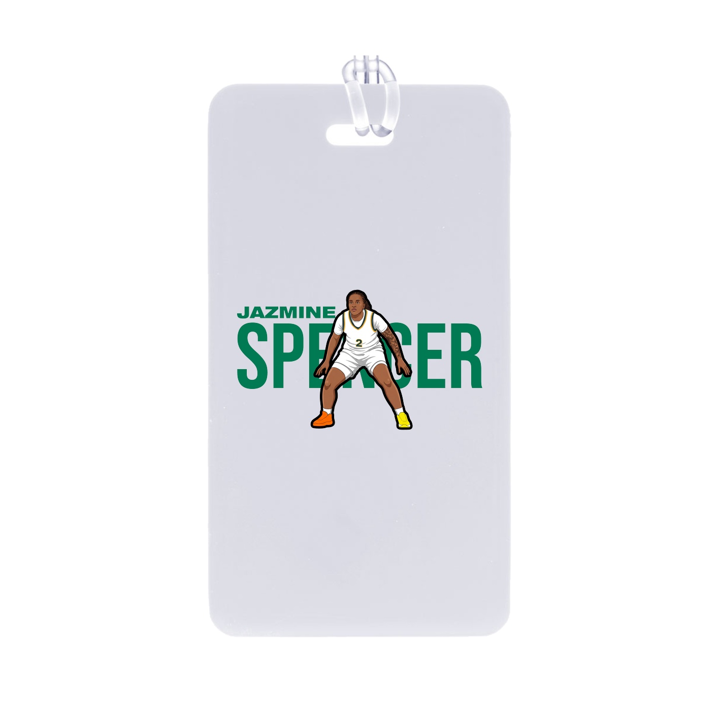 Bag Tag — Player Name in Classic