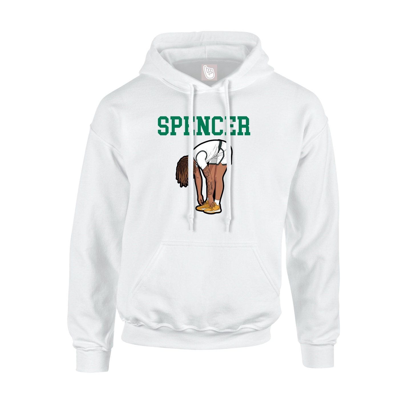 Youth Hoodie — Shirsey in White