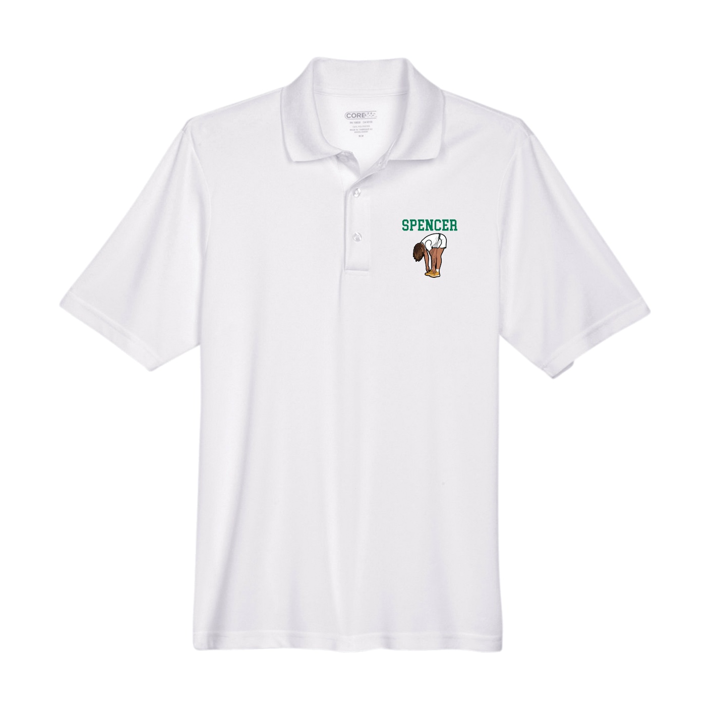 Performance Polo — Shirsey in White