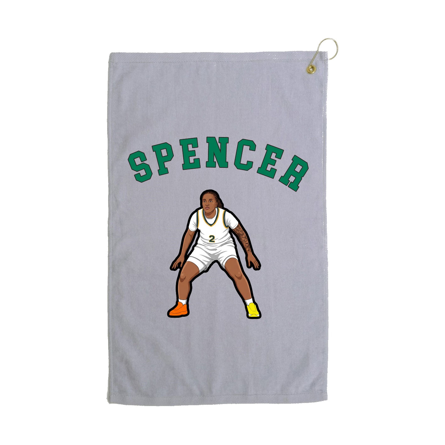 Golf Towel — Shirsey Arch in Grey