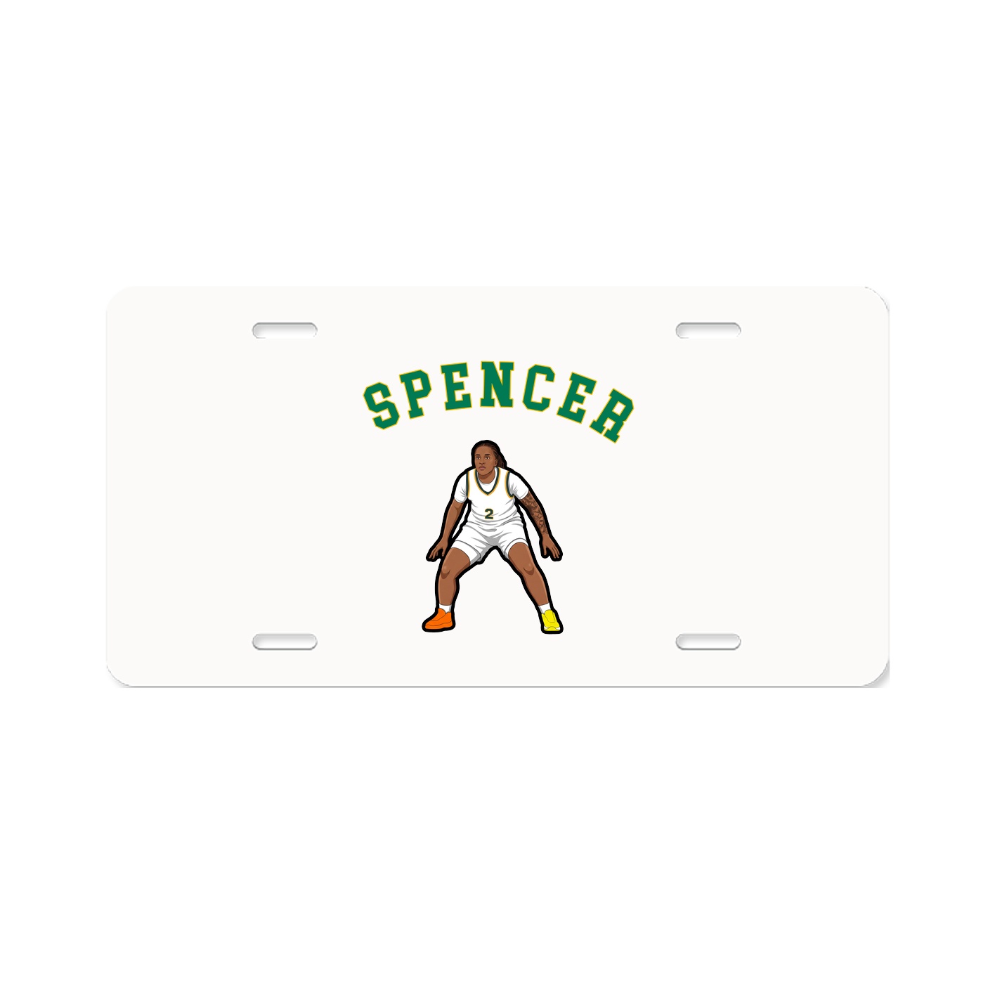 License Plate — Shirsey Arch in Classic