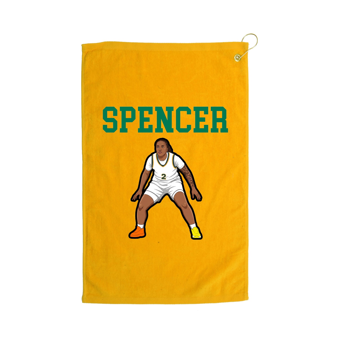 Golf Towel — Shirsey in Gold