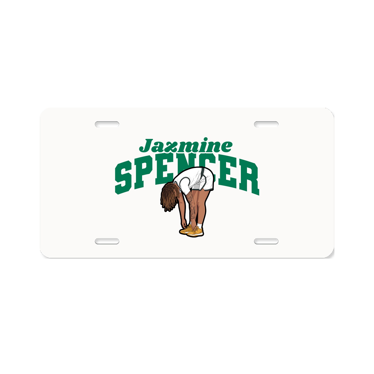 License Plate — Signature Arch in Classic