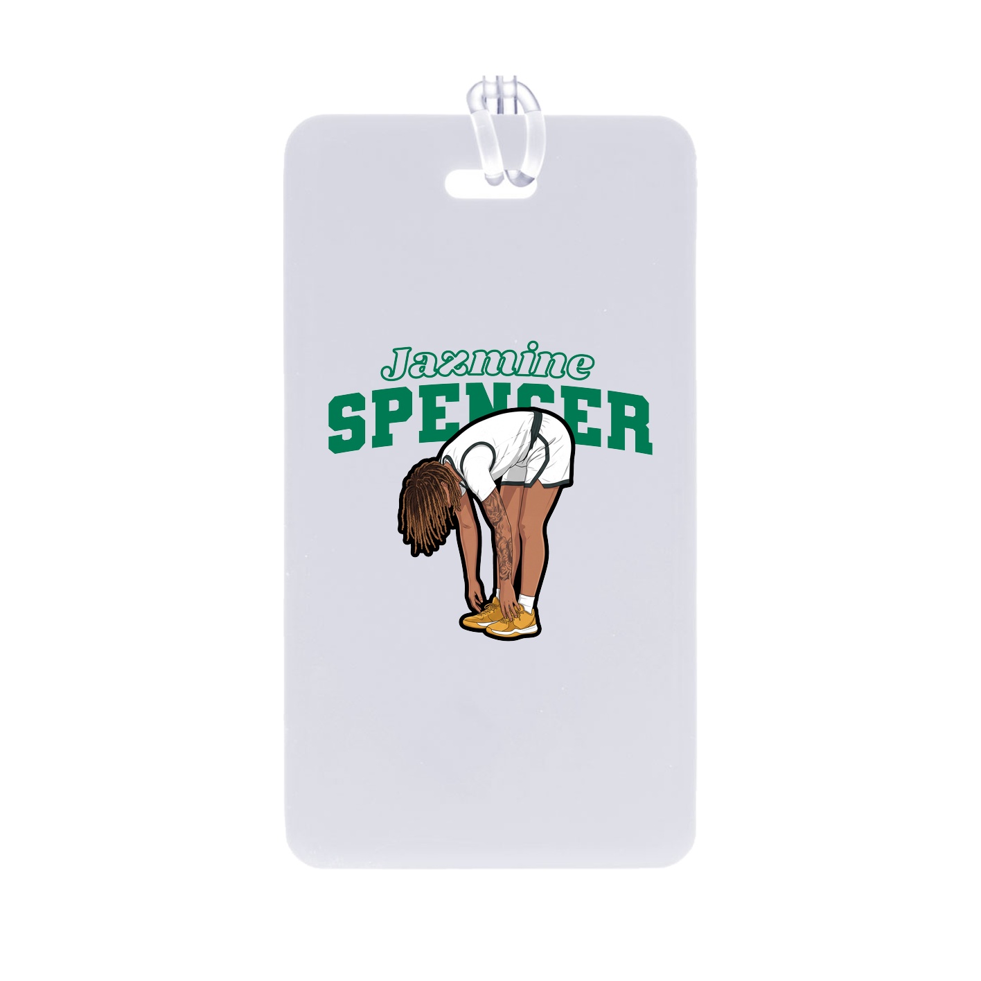 Bag Tag — Name Arch in Classic