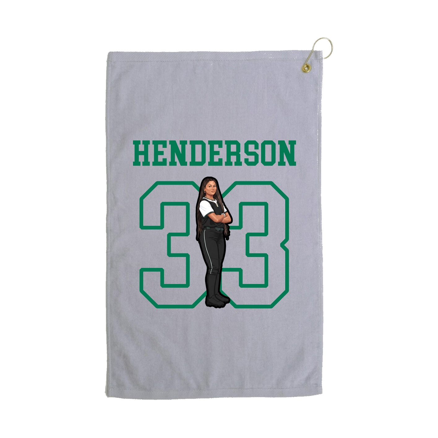 Golf Towel — Shirsey in Grey