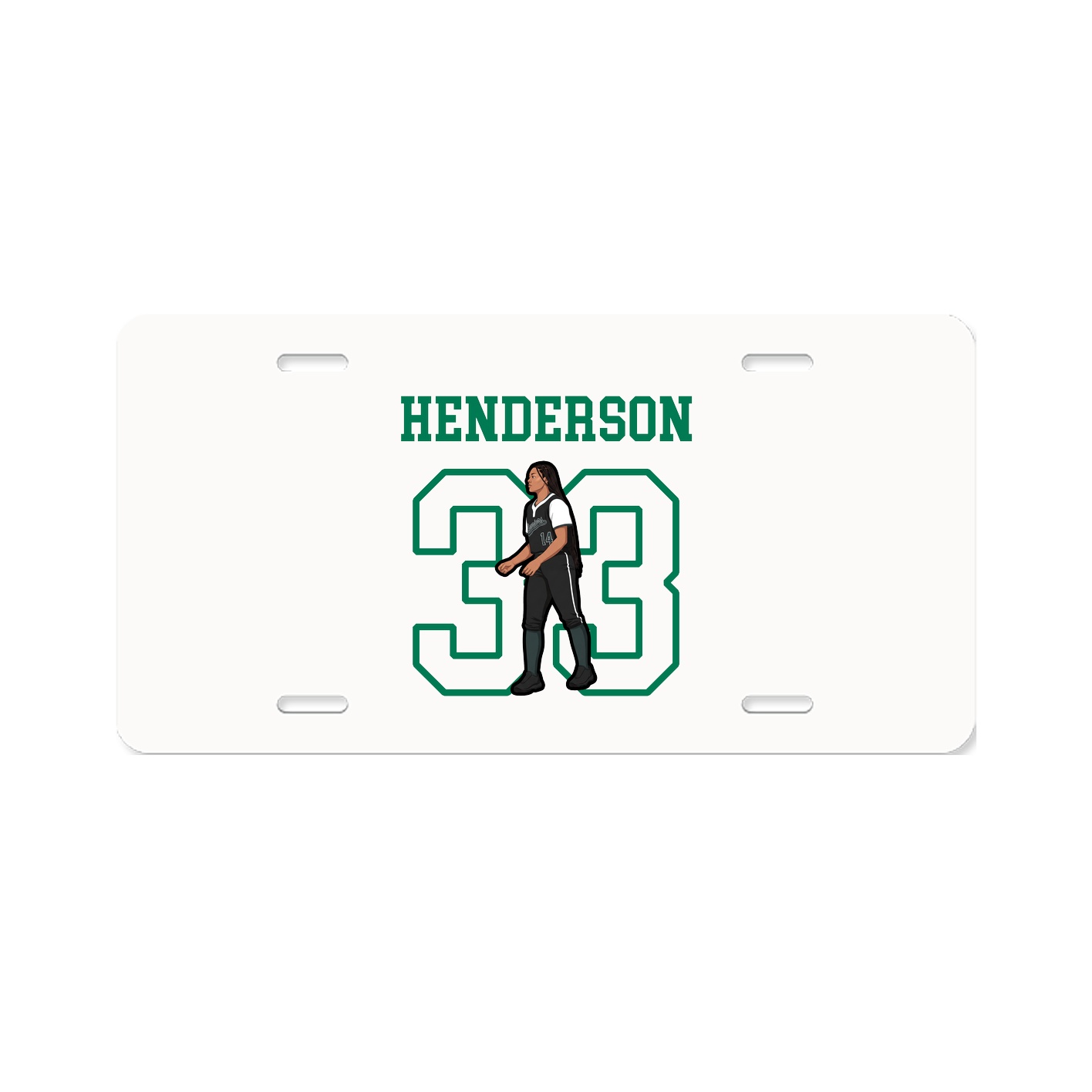 License Plate — Shirsey in Classic