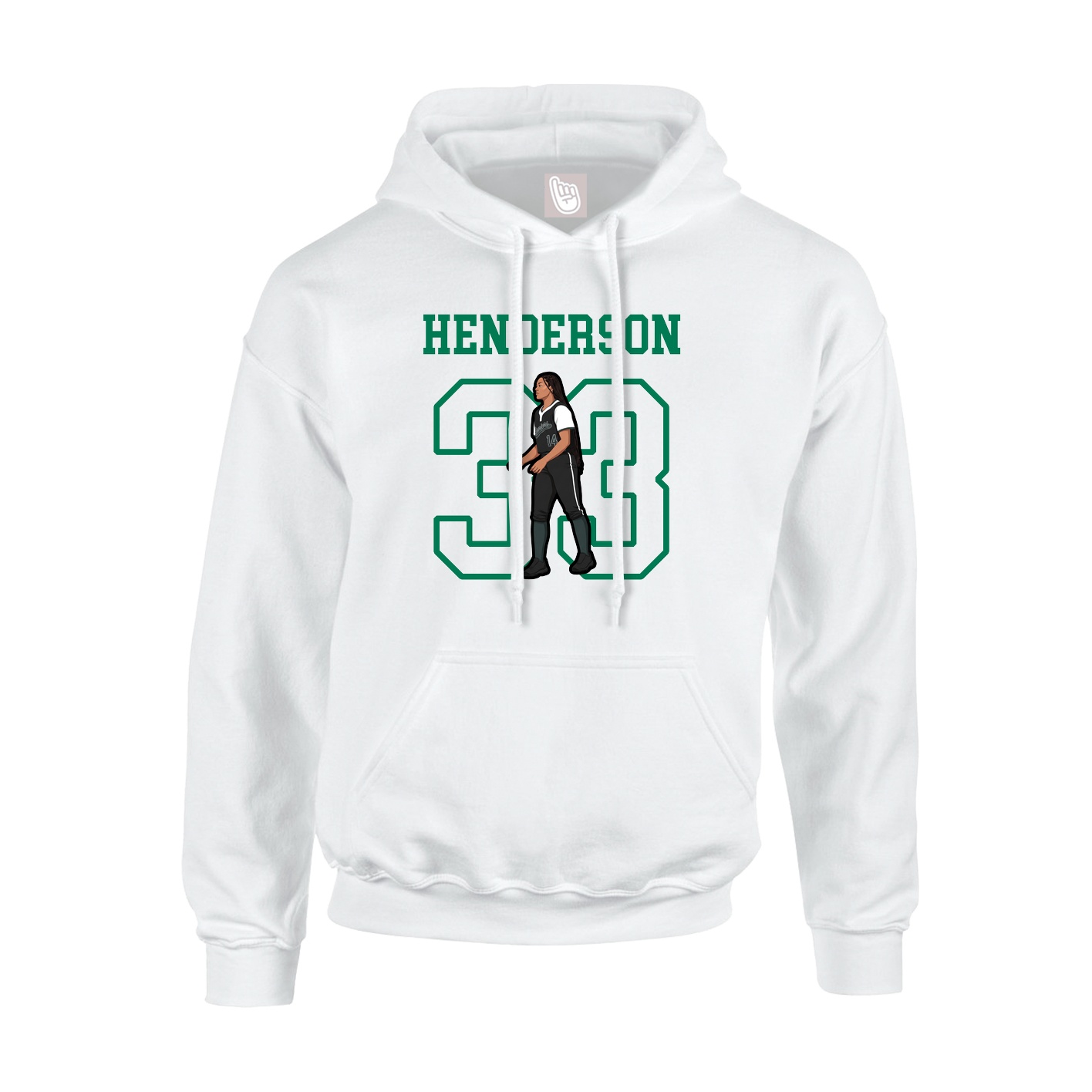 Hoodie — Shirsey in White