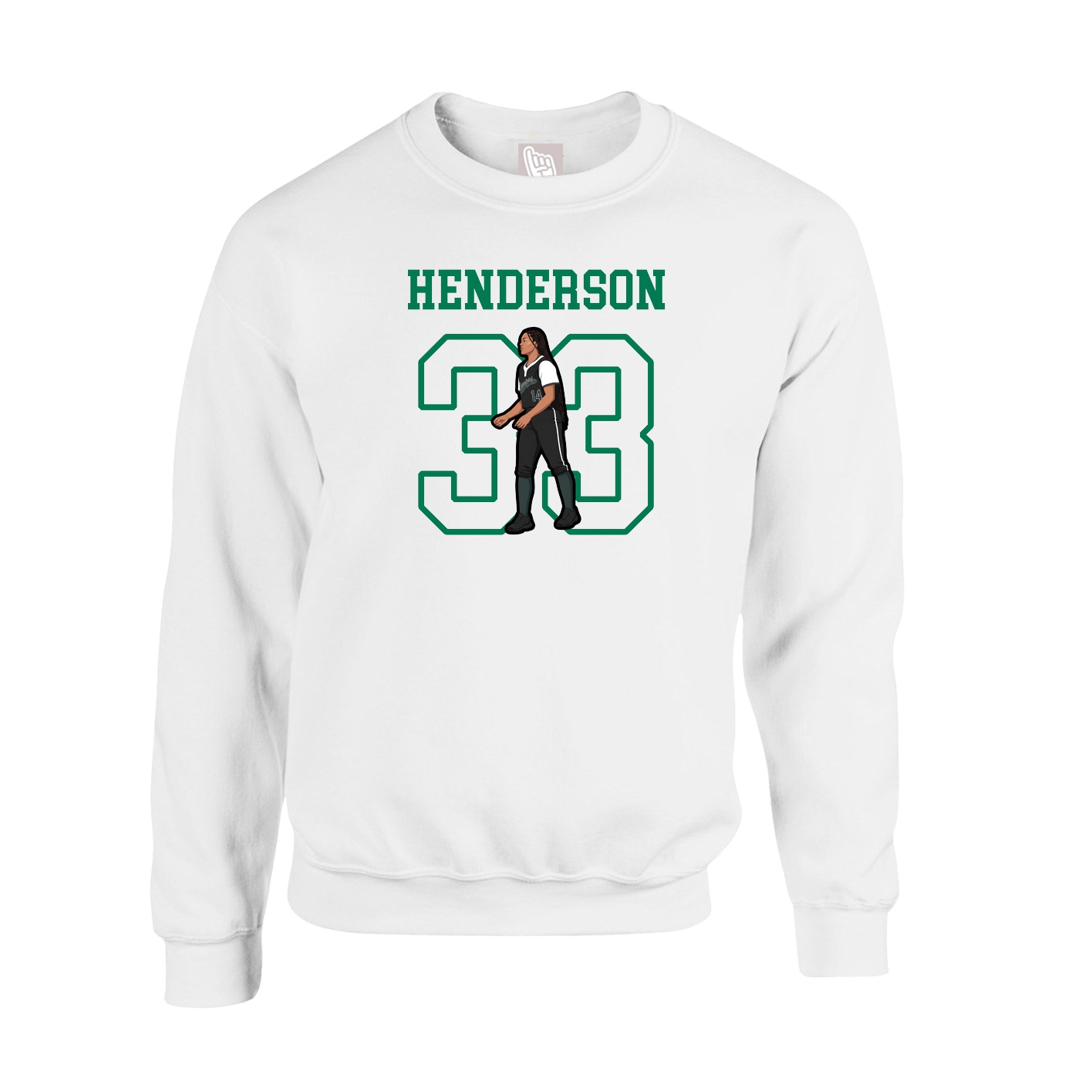 Fleece Crew — Shirsey in White
