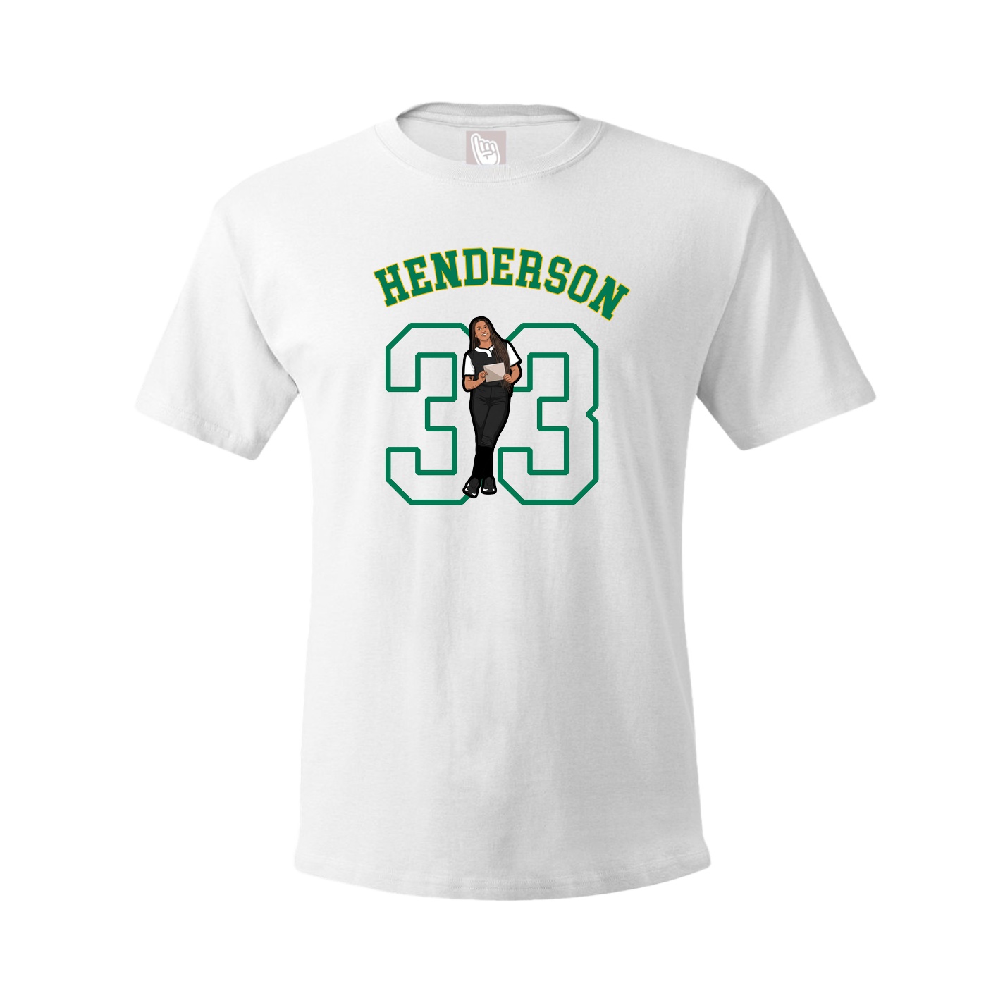Youth Tee — Shirsey Arch in White