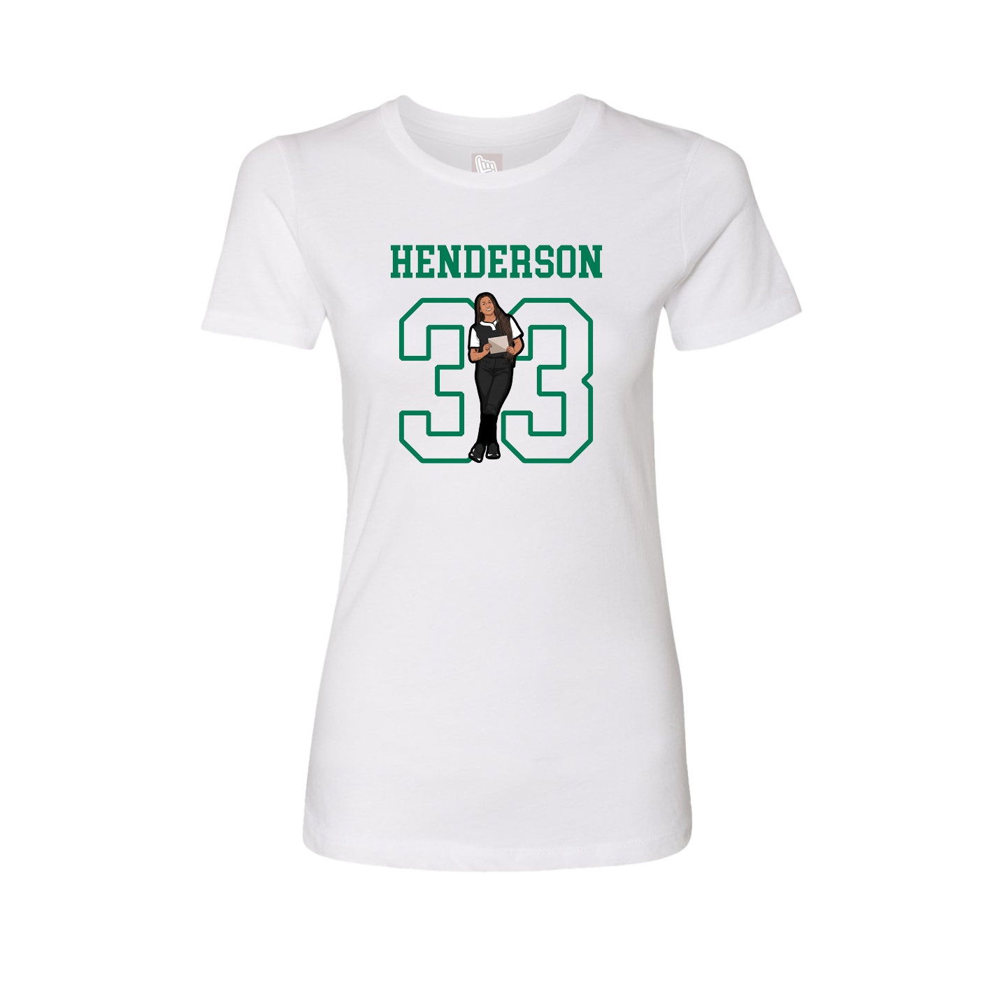 Fitted Women's Tee — Shirsey in White