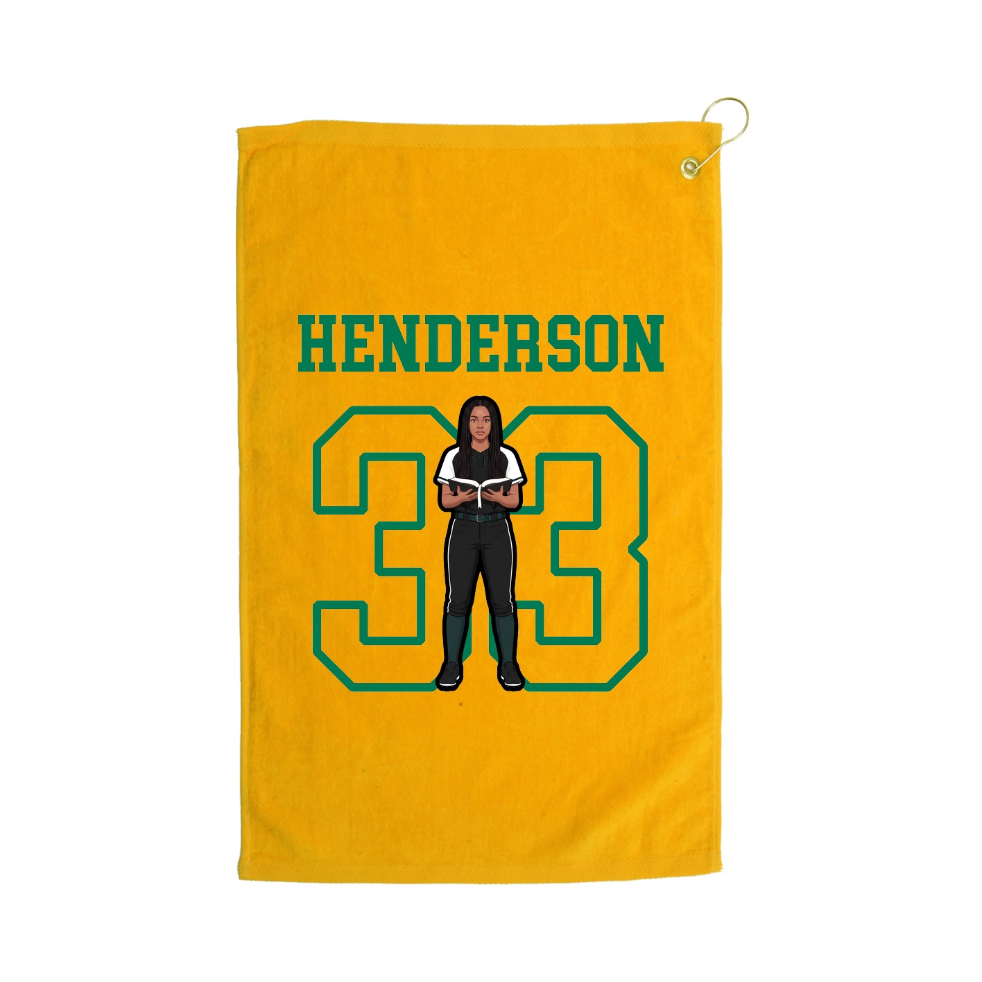 Golf Towel — Shirsey in Gold