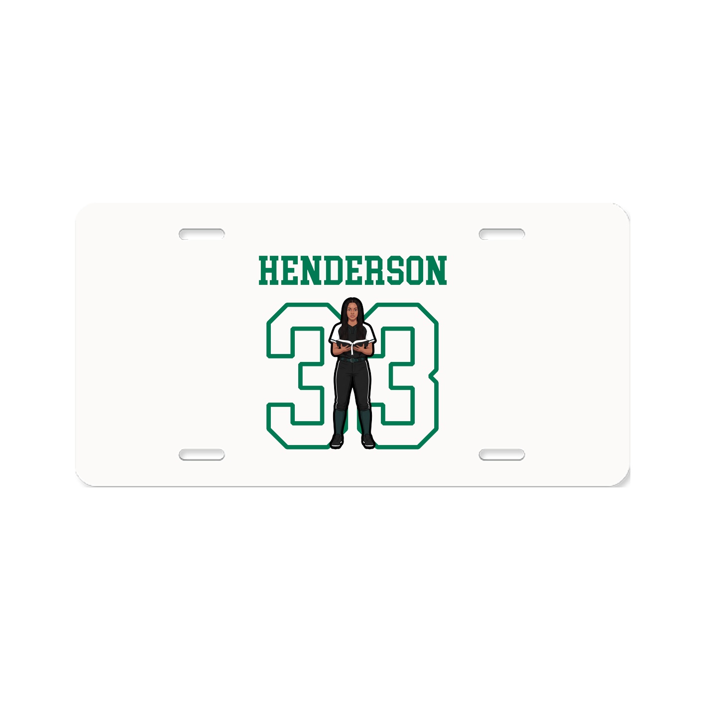 License Plate — Shirsey in Classic